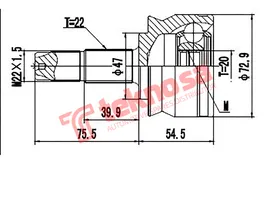 Outer Cv Joint product image