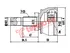 Thumbnail image of Outer Cv Joint - FI3036