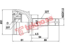 Outer Cv Joint product image