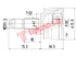 Thumbnail image of Outer Cv Joint - FI7038