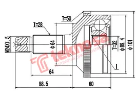 Outer Cv Joint product image