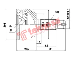 Outer Cv Joint product image