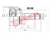 Thumbnail image of Outer Cv Joint - HO3008