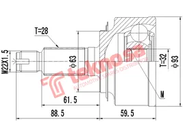 Outer Cv Joint product image