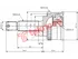 Thumbnail image of Outer Cv Joint - HY5710A