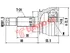 Thumbnail image of Outer Cv Joint - KA3001