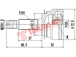 Outer Cv Joint product image