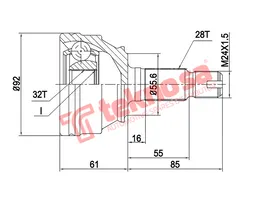 Outer Cv Joint product image
