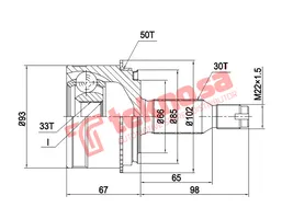 Outer Cv Joint product image