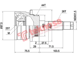 Outer Cv Joint product image