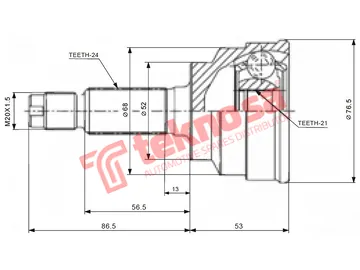 Main image of Outer Cv Joint - MZ5913