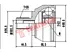 Thumbnail image of Outer Cv Joint - VW3012