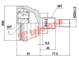 Outer Cv Joint product image